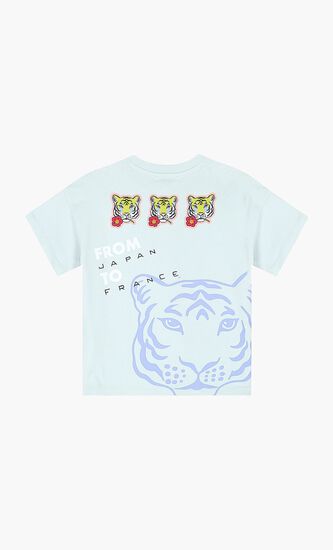 Printed Tiger Logo Tshirt