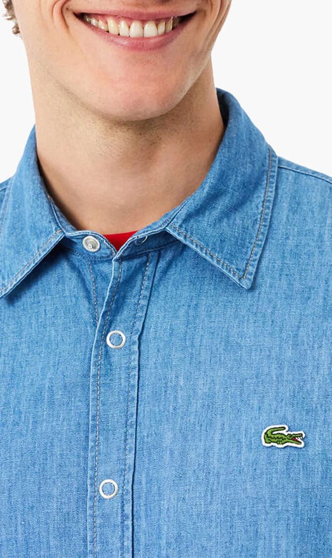 Regular Fit Lightweight Denim Shirt