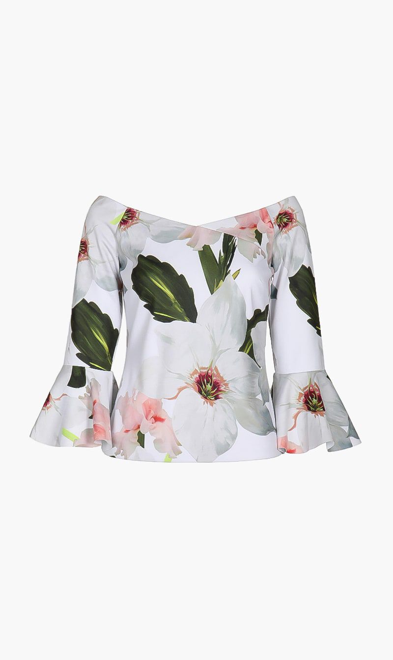 Buy TED BAKER Chatsworth Bloom Bell Top for AED 125.00 The Deal