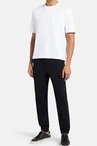 CARGO CHINO DOUBLE KNIT BLACK