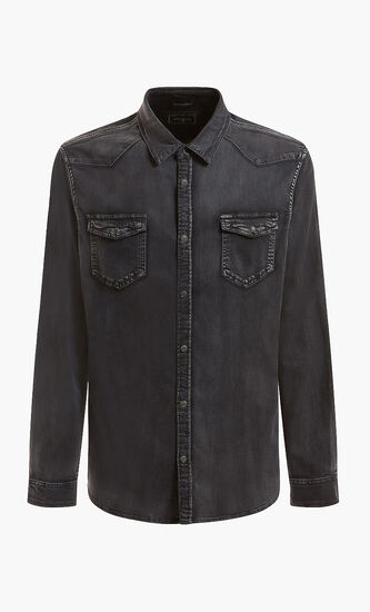 Slim Fit Denim Shirt