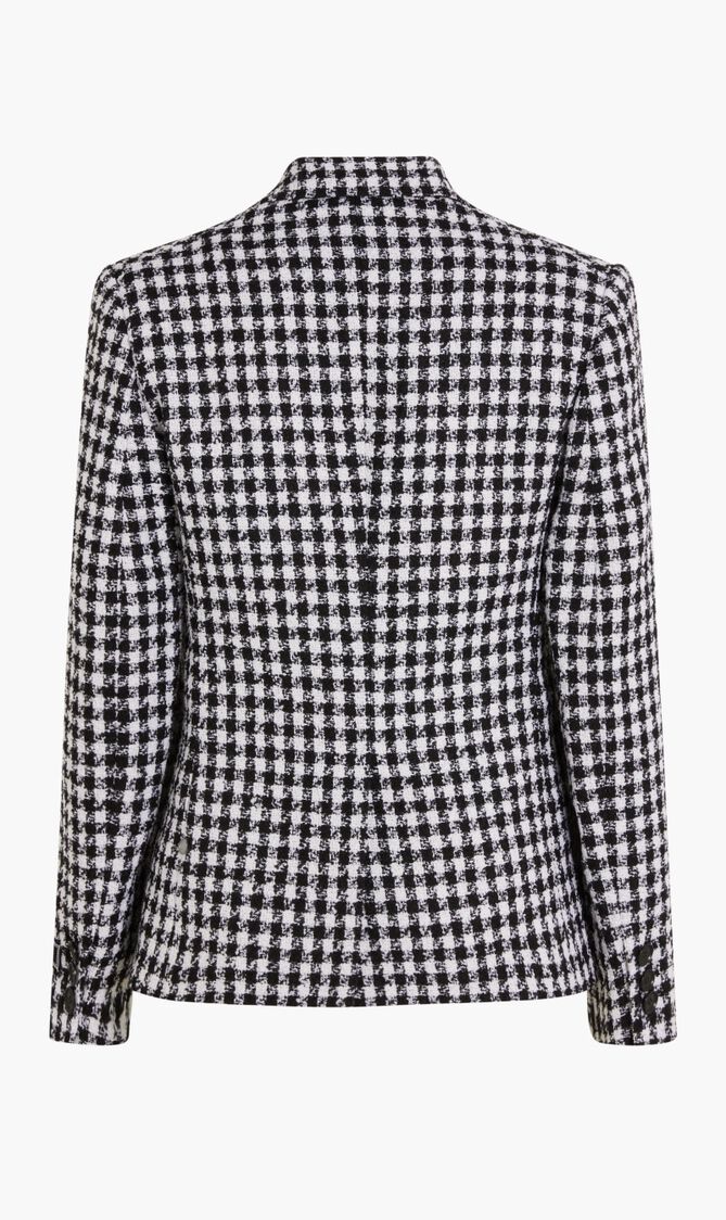 JACKET TWEED TESS WOOL CHECK