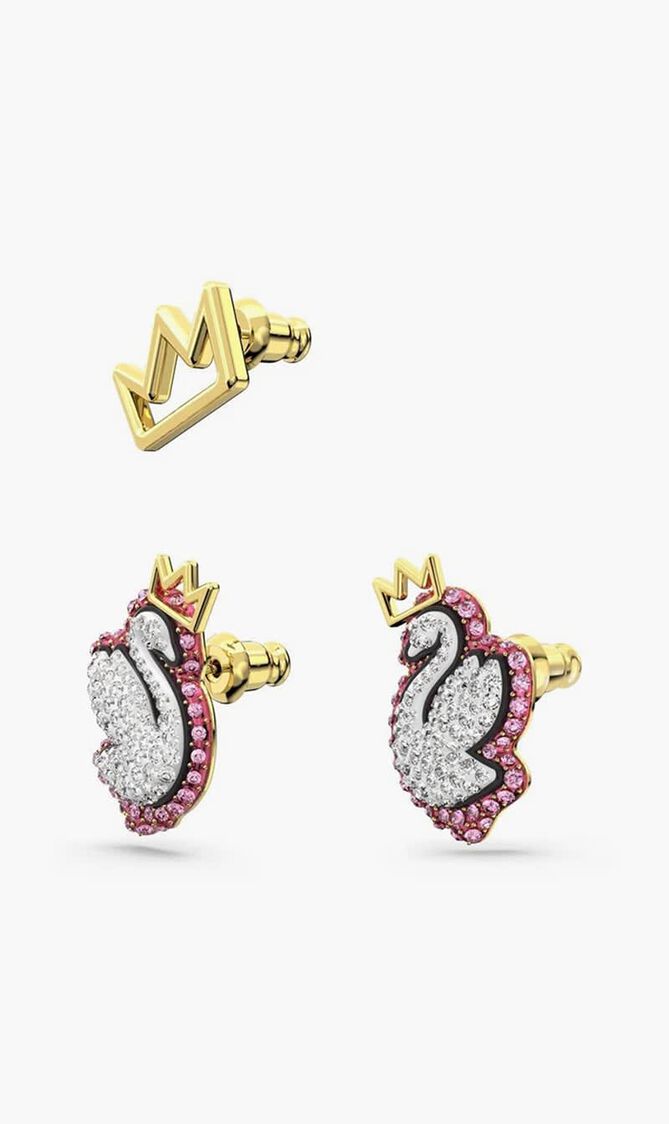 Pop Swan Stud Earrings