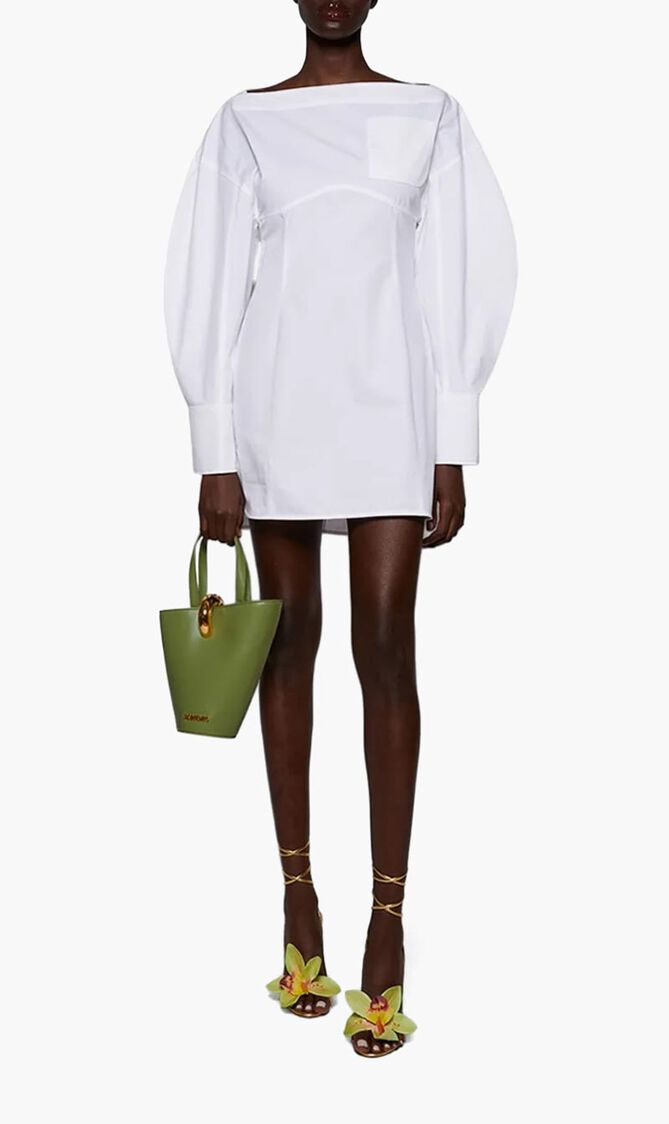 FLOWER GOLD LEATHER SANDALS