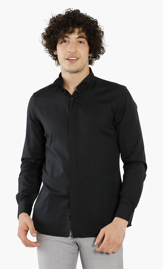 Plain Long Sleeves Shirt