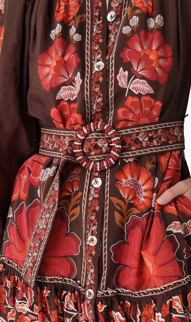 Gigi Tapestry Mini Dress