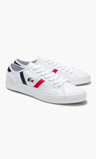 Sideline Leather Tricolore Trainers