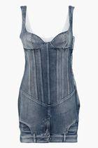 UPSIDE DOWN BUSTIER DRESS EXTREME WASH B