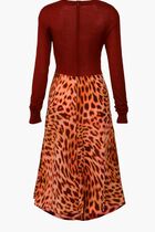 Twisted Merino Long Dress