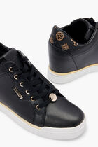 SNEAKERS/ATHLETIC MID TOP BLACK 001