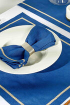 Rosely Placemat Blue Set Of 6