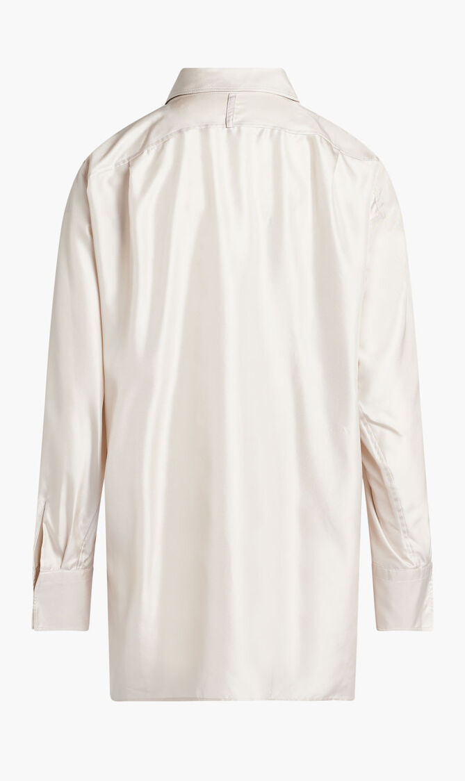SILKPOLYESTER LONG SLEEVES SHIRT