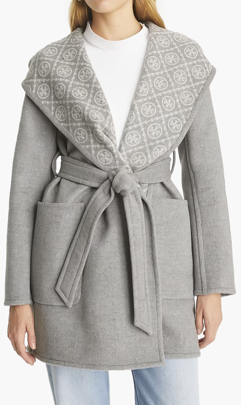 Buy TORY BURCH HOODED WOOL COAT for SAR 1995.00 | The Deal Outlet