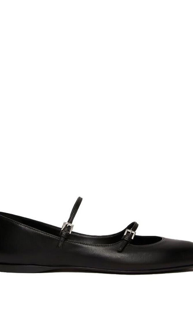 Circus Nappa Leather Ballet Flats