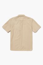 Natural Dye Cotton Poplin Button-Down Shirt