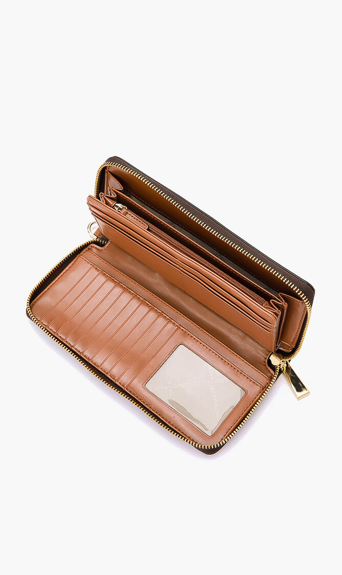 Large Logo Continental Wallet