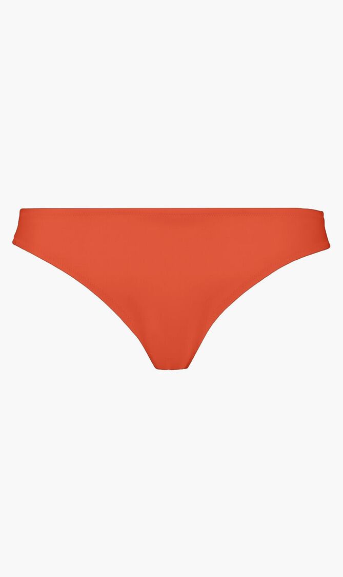 Jacquard Vichy Mini Brief Bikini Bottom