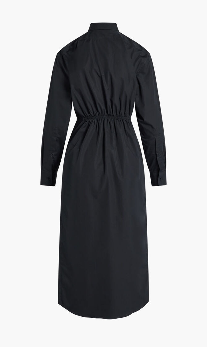 BOW DETAILED SHIRT DRESS