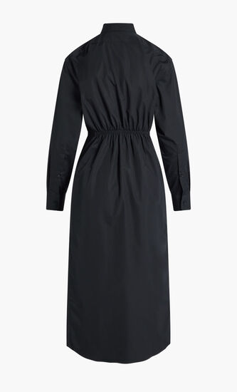 BOW DETAILED SHIRT DRESS