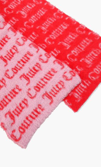 Nico Intarsia Monogram Scarf
