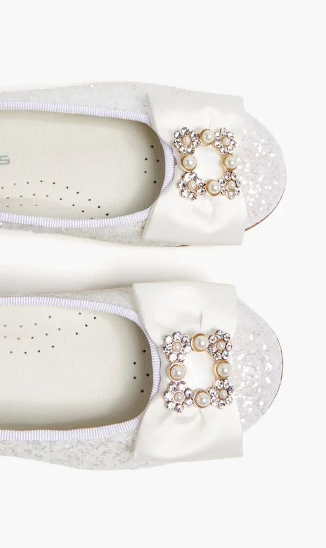 Ceremony Bow Ballerinas