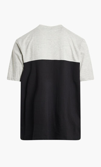 COLOUR BLOCK TAPE TEE HIGH BUILD PRINT
