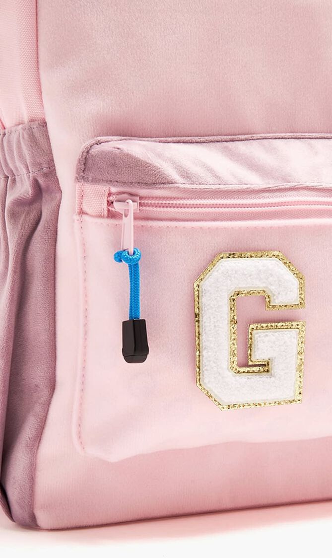 Chenille Sparkle Letter 'G' patch