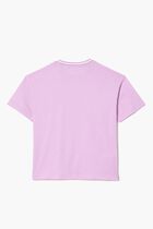 Croc Print Cotton Jersey T-shirt