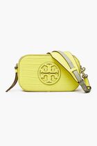 Mini Miller Croc-embossed Crossbody Bag