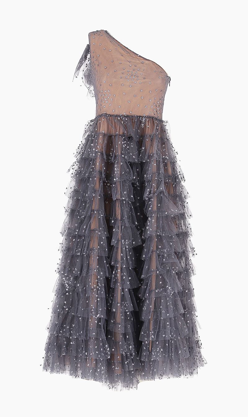 Valentino one outlet shoulder dress