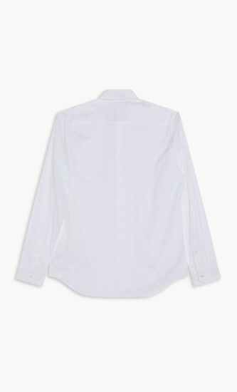 SHIRT INFORMAL OXFORD TONAL JACQ GRECA MONOGRAM SOLID