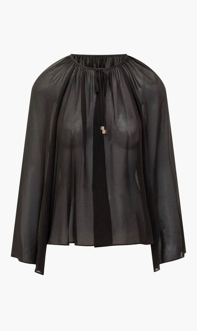 Georgette V-Neck Blouse