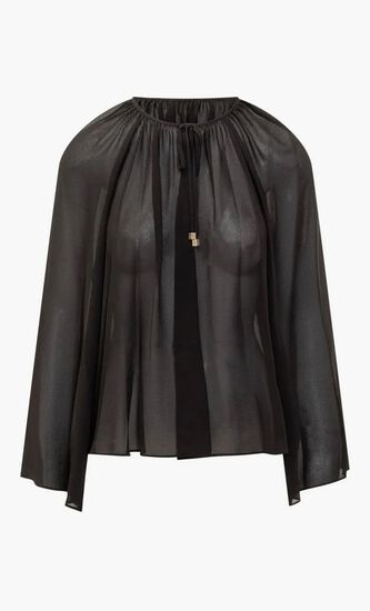 Georgette V-Neck Blouse