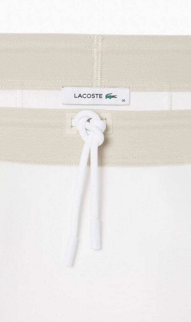 Adjustable Color-Block Interlock Skirt