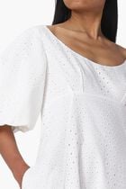 Eyelet Midi Dress Eyelet Midi Dress