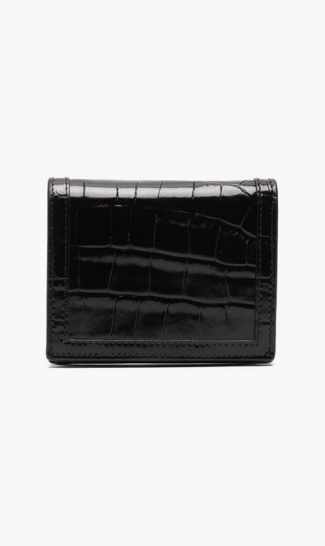 Greca Goddess Leather Wallet