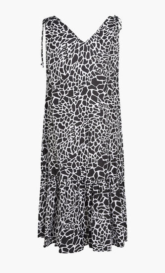 LINEN BLEND DRESS