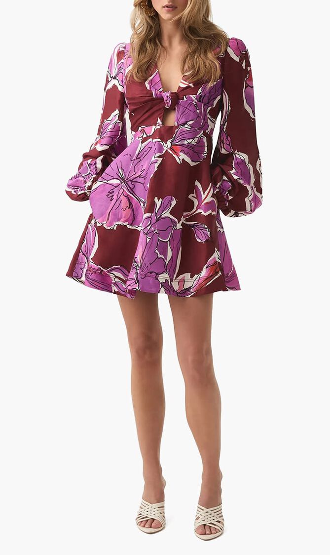 INFLORESCENCE MINI DRESS