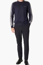 Denzel Cn Ls Jacquard Swtr