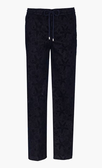 Flocked Starlettes Denim