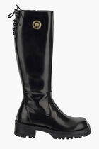Alia Knee High Patent Leather Boots