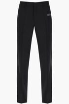 CORP DRILL SLIM PANT BLACK WHITE