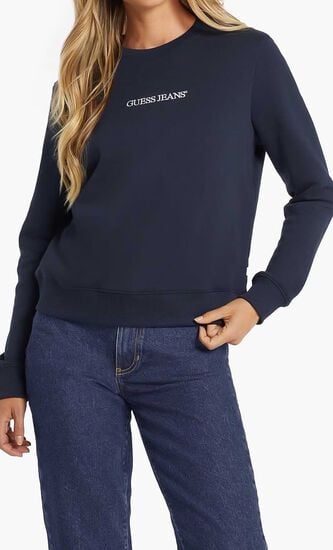 Embroidered Logo Sweatshirt