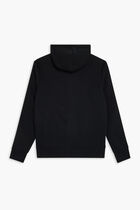 Logo Tape Cotton Blend Zip-Up Hoodie Logo Tape Cotton Blend Zip-Up Hoodie