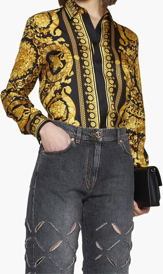 Baroque Silk Shirt