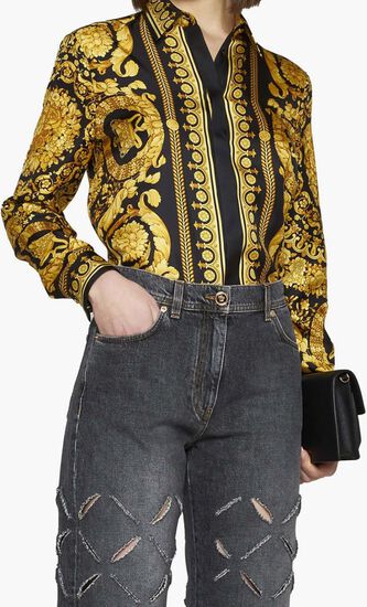 Baroque Silk Shirt