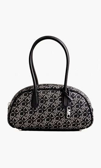 Lulu SM Handle Satchel Metalic Logo