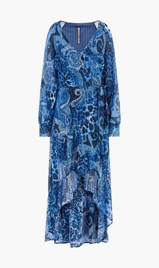 Paisley Printed Dress