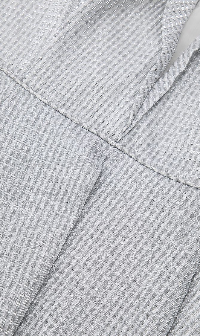 Box Pleat Gown