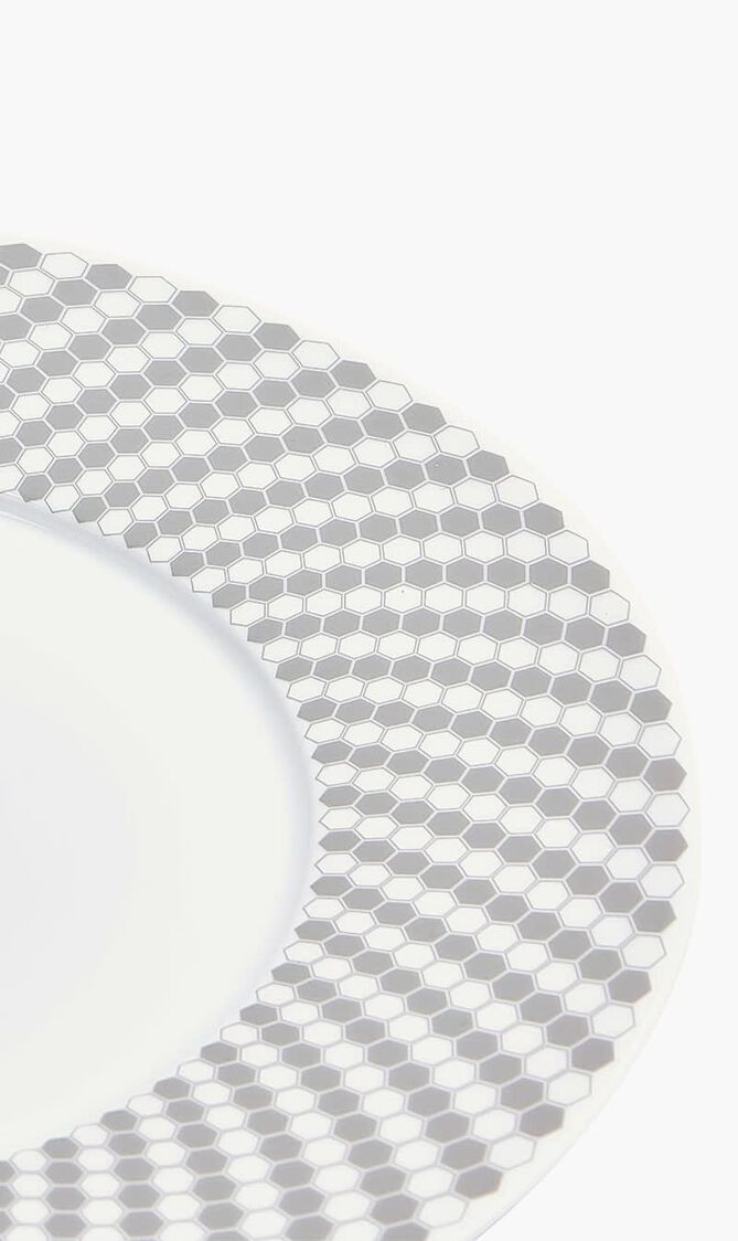 Madison 6 Dessert Plate Round Grey 21cm